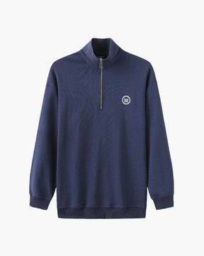 Miami Cotton Sweatshirt mit Reißverschluss