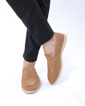 Altes Geldpremium -Wildleder -Slipper