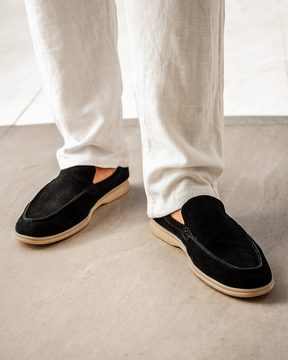 Altes Geldpremium -Wildleder -Slipper