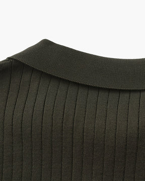 Premium gerippter Polo