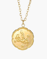 Tierkreiszeichen Halskette - Gold